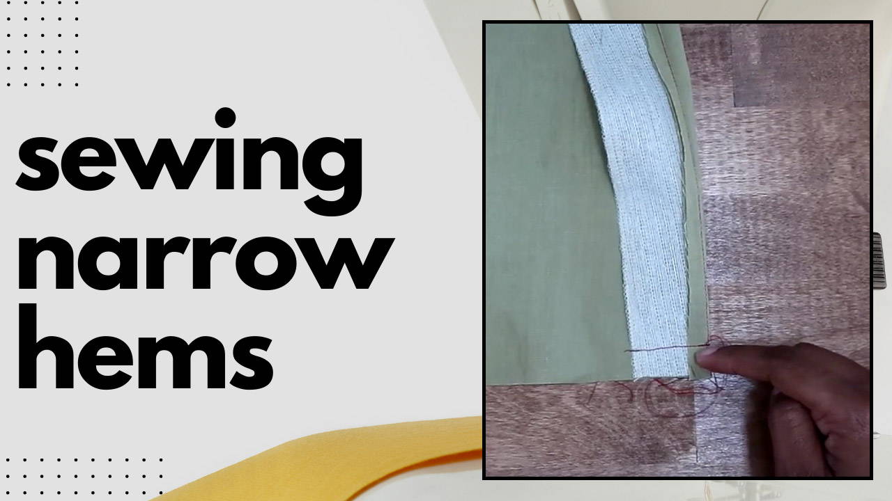How-to Sew: Narrow Hems
