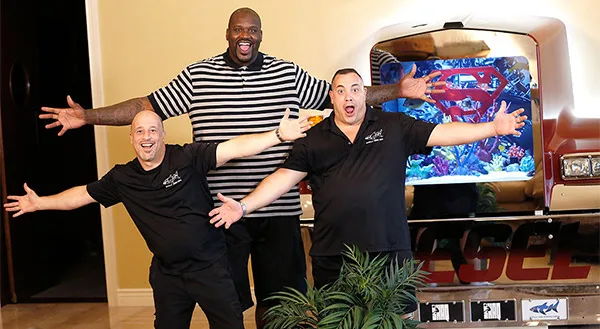 Shaq’s fish tank