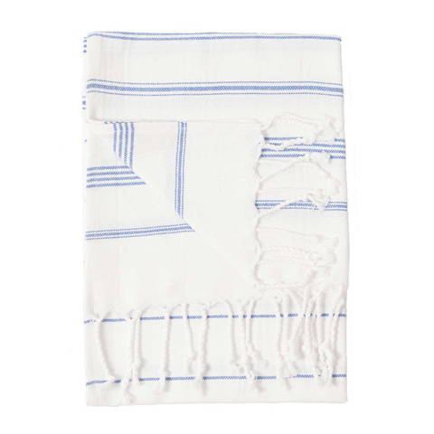 Turkish Hand Towel - Cobalt