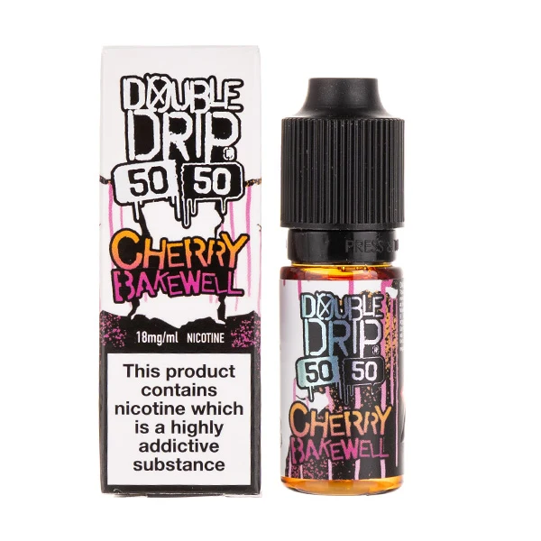 Cherry Bakewell Double Drip 50/50