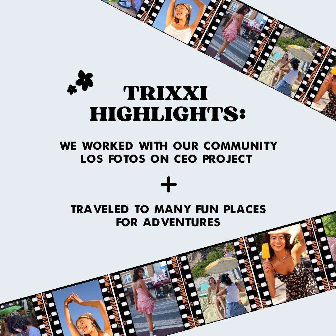 trixxi highlights on community los fotos C.E.O. class project on many fun photo assignment adventures.