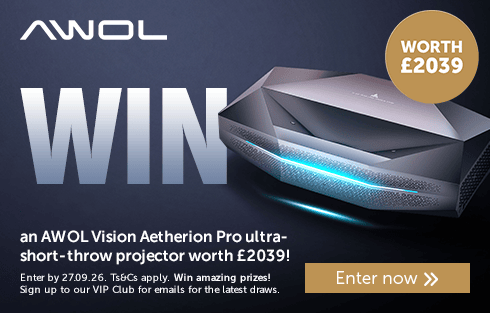 Win an AWOL Vision Aetherion Pro projector worth £2039