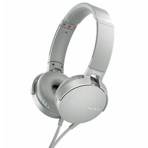 SONY Audífonos Alámbricos de Diadema con Micrófono MDR-XB550AP