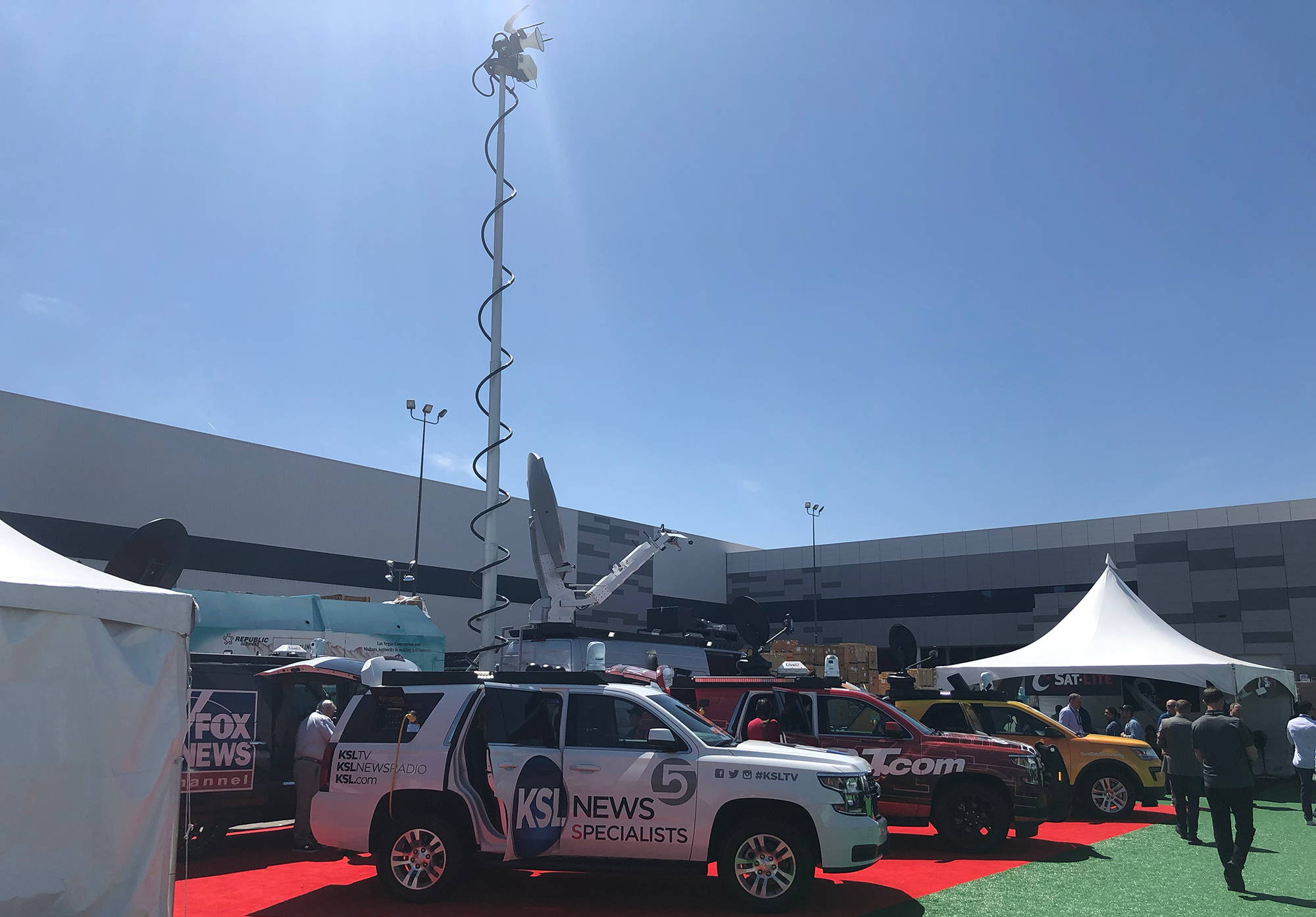 Specialty Vehicles from NAB show mobile generators