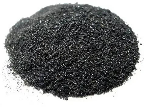 A picture of steel particles