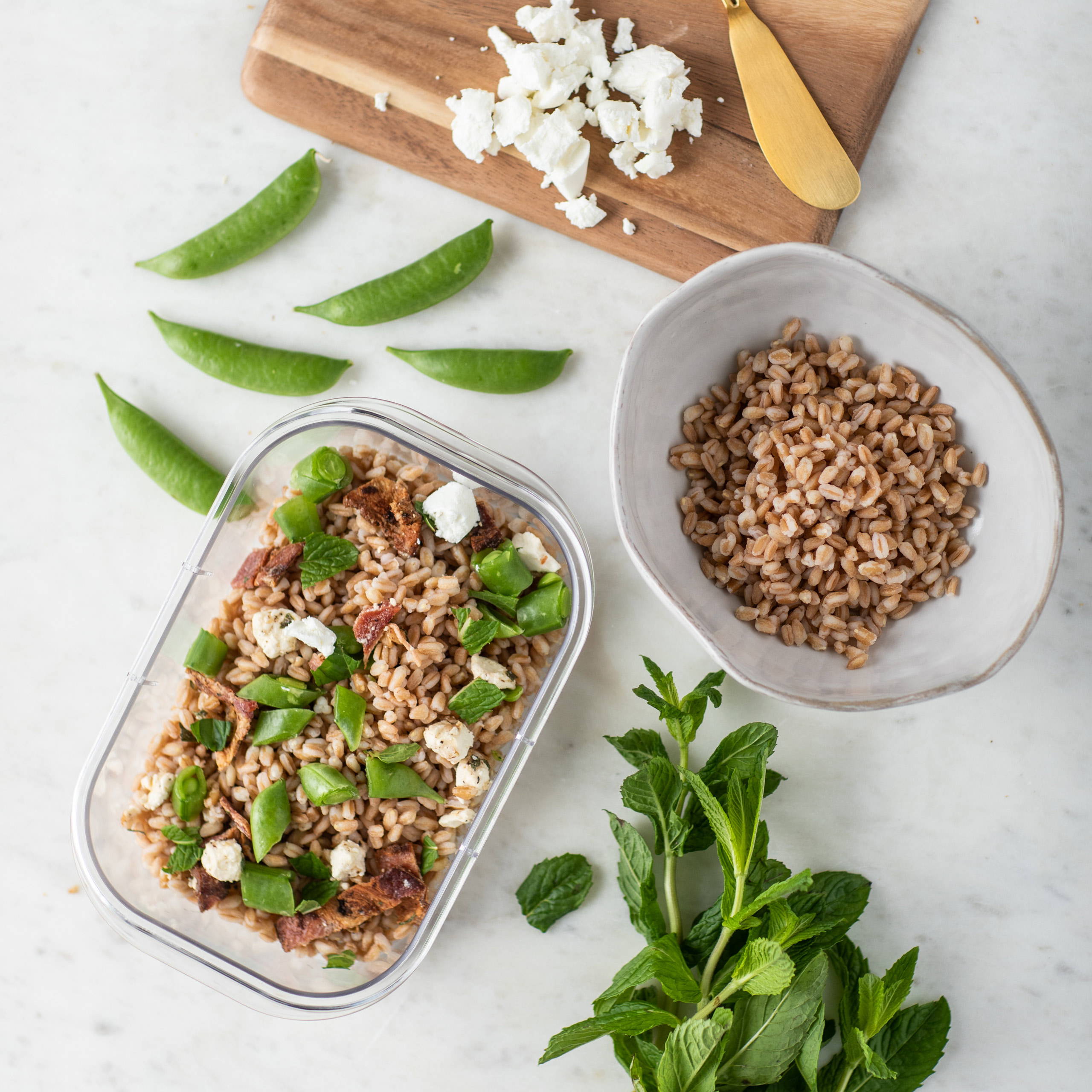 farro salad