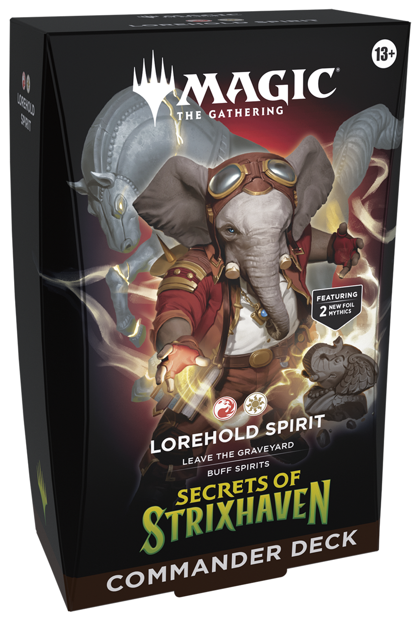 Magic: The Gathering Lorehold Spirit Commander Deck from Secrets of Strixhaven.