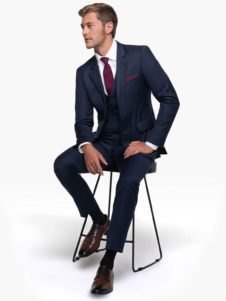 Navy Blue Suit