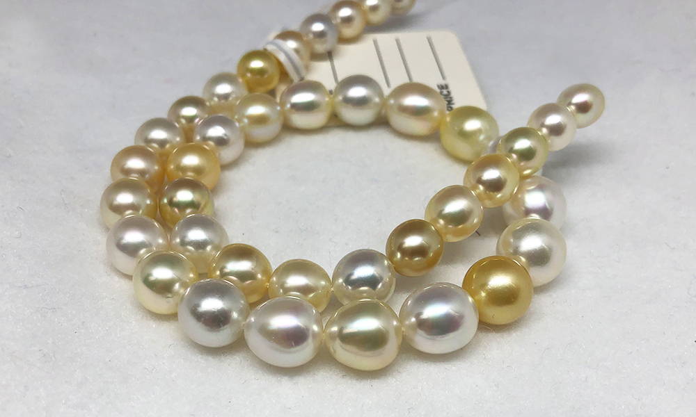 South Sea Pearl Shapes: Drop-Shaped Pearls