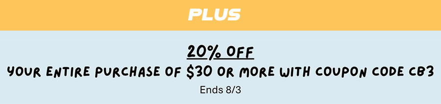 20% Off $30