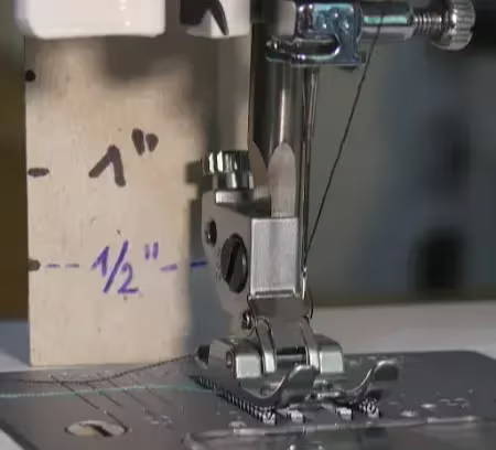 High Shank on Sewing Machine