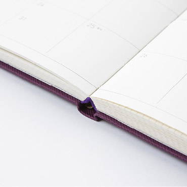 Opens flat - Ardium 2020 Simple medium dated weekly diary planner