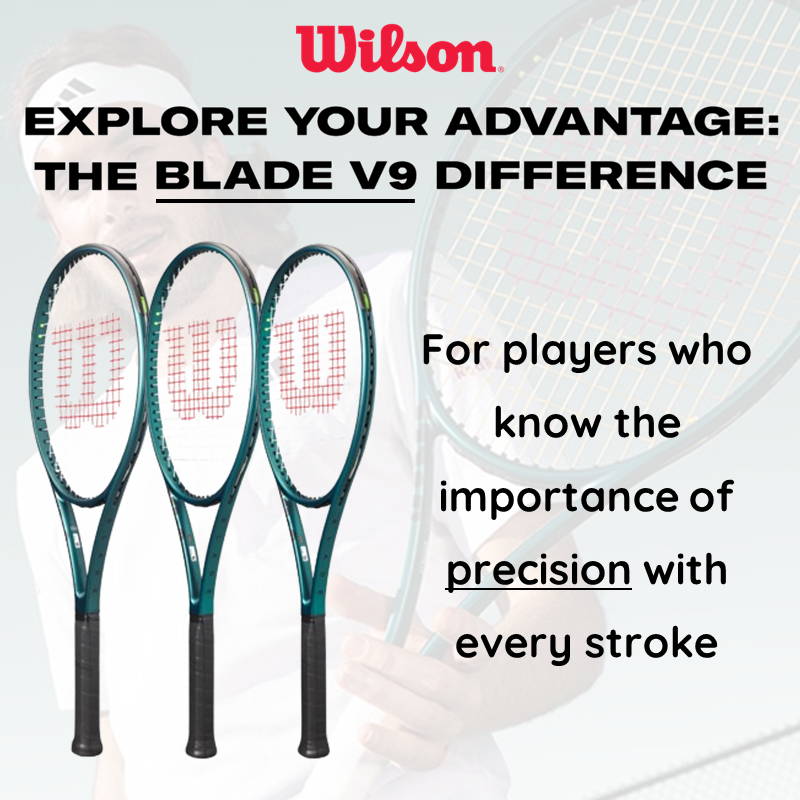 Wilson Blade V9 Tennis Racquet Collection