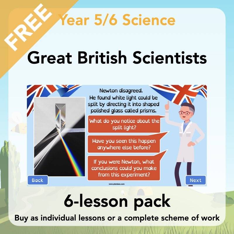 Great British Scientists Free KS2 Science Lessons