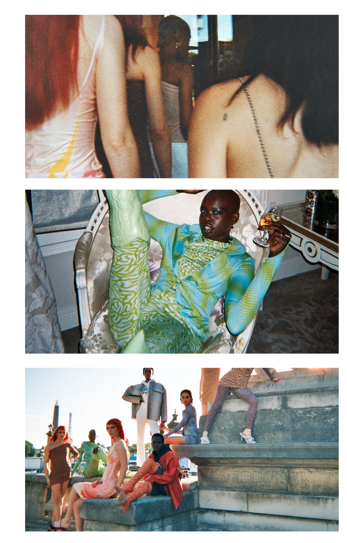 Images from the Maisie Wilen brand campaign