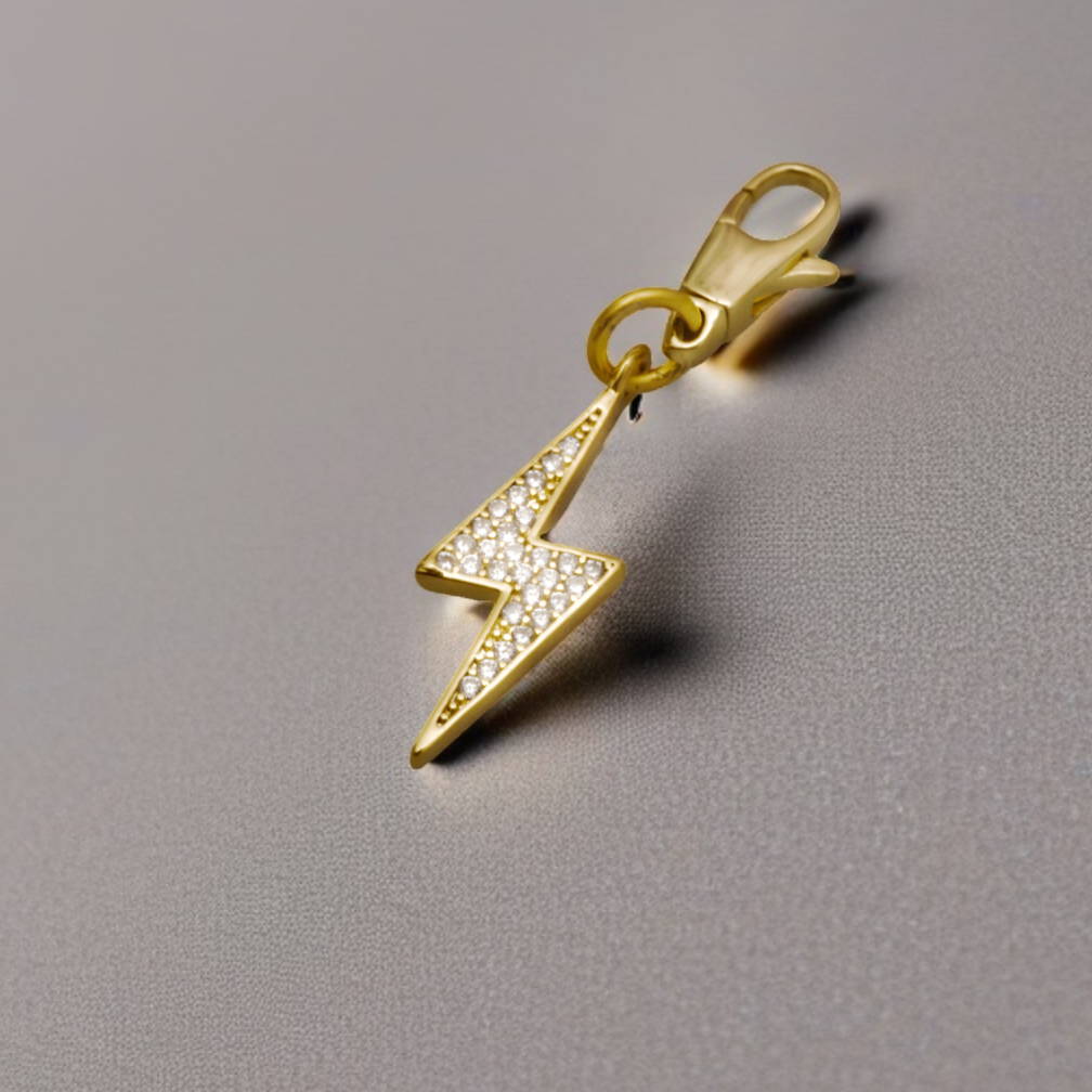 lightning bolt charm