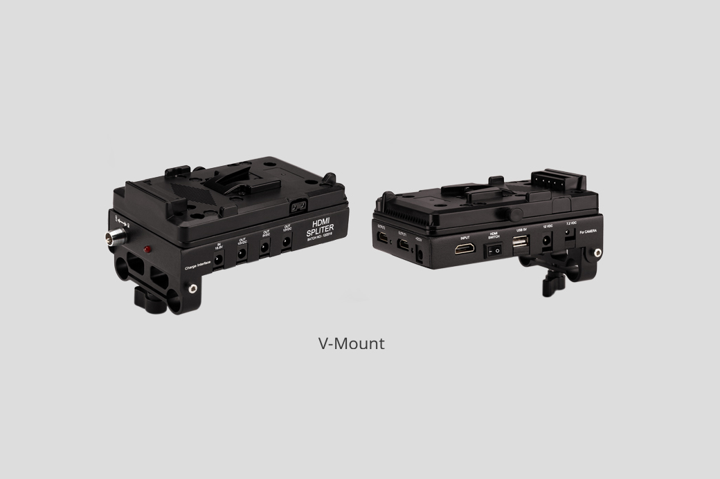 Bộ ổn định máy quay video Flycam Zest Pro có kết nối nguồn và giám sát tích hợp | V-Mount