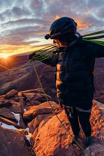 READY FOR ANYTHING For decades, Sterling has been making the most innovative, durable, cutting edge climbing equipment. Our award-winning ropes, highest quality cordage, and unique hardware help you achieve your climbing goals. Climate Neutral Certified and made in the USA.