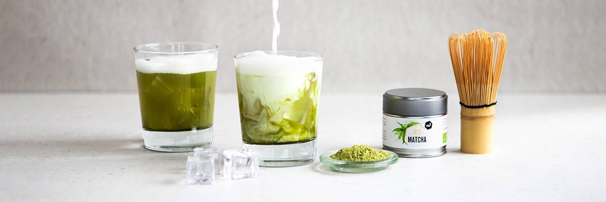 Poudre de thé vert matcha