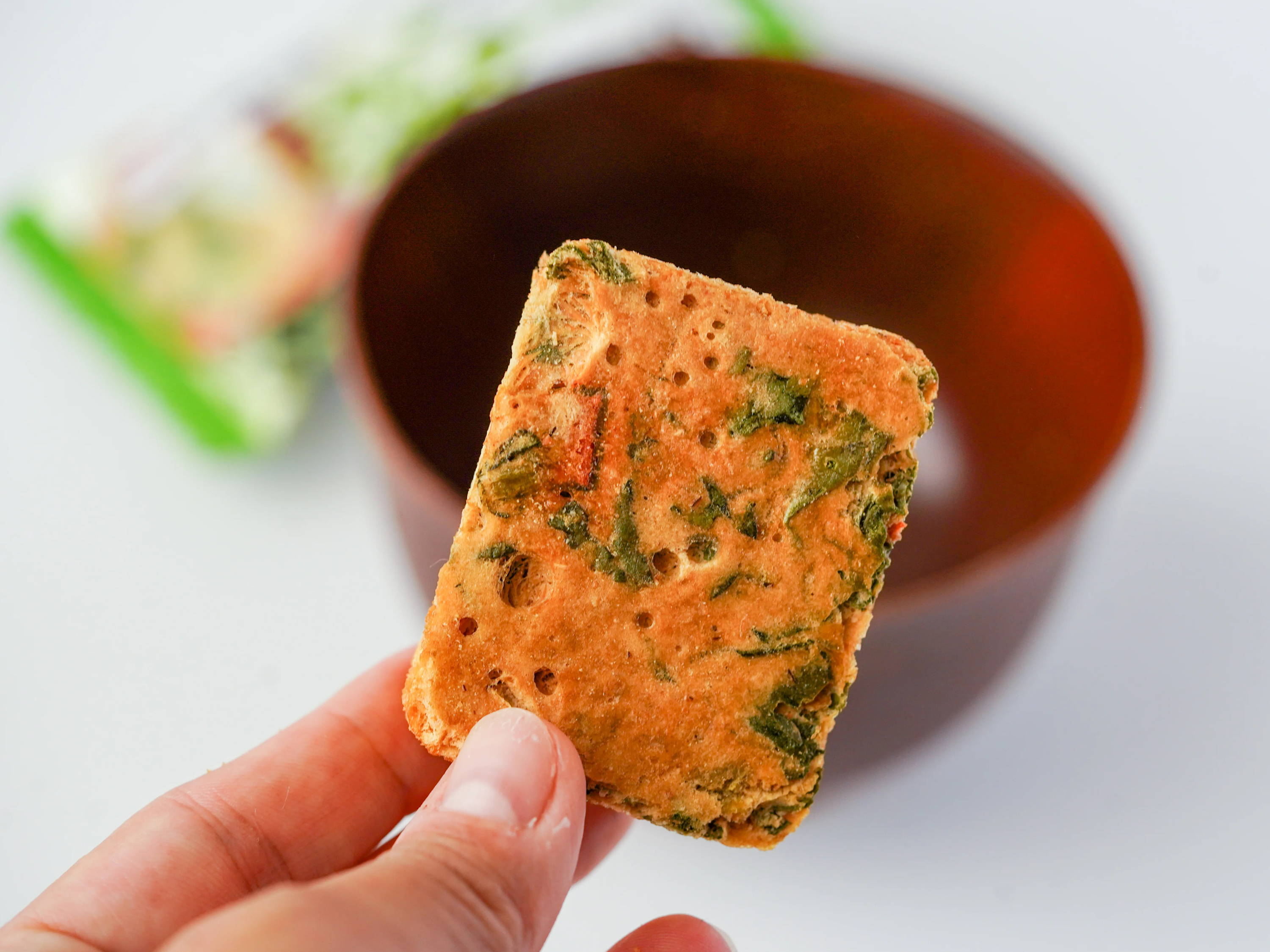 Spinach and Cabbage Freeze-Dried Miso Soup 