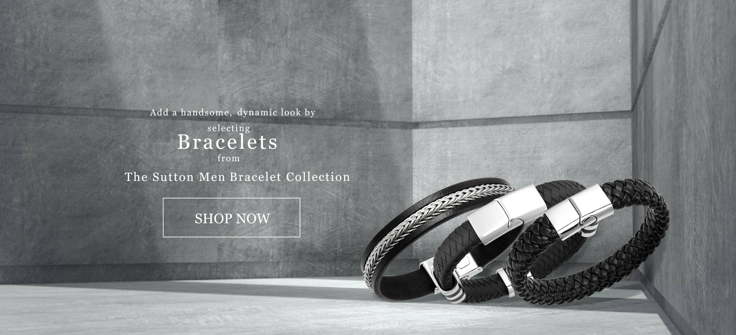 The Sutton Men Bracelet Collection
