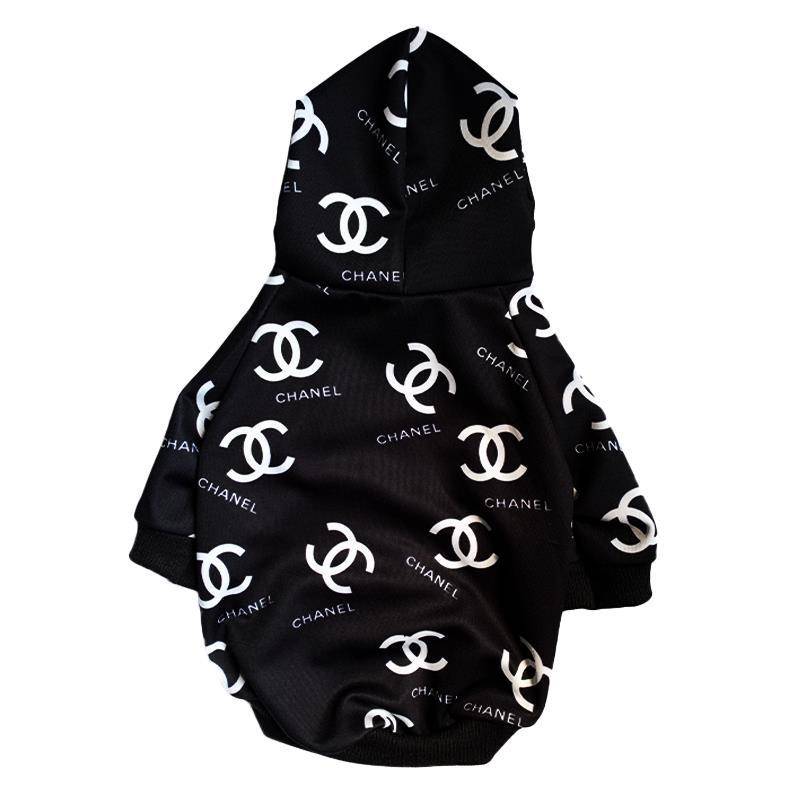 chanel dog sweater