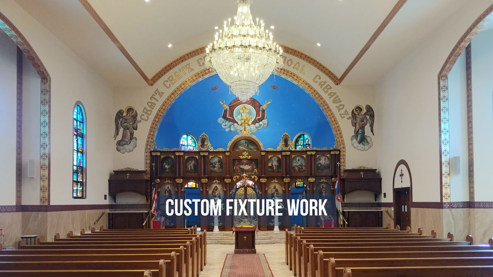 Knight Sound & Lighting can help with custom lighting solutions.