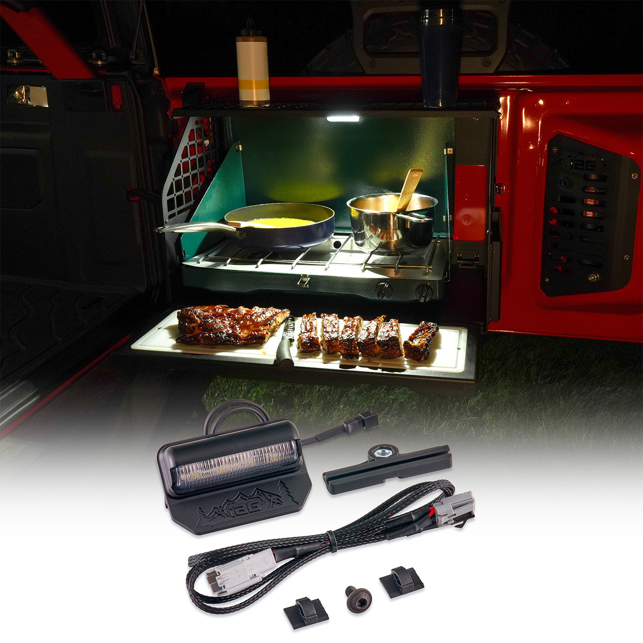 Optional IAG Tailgate Table LED Light