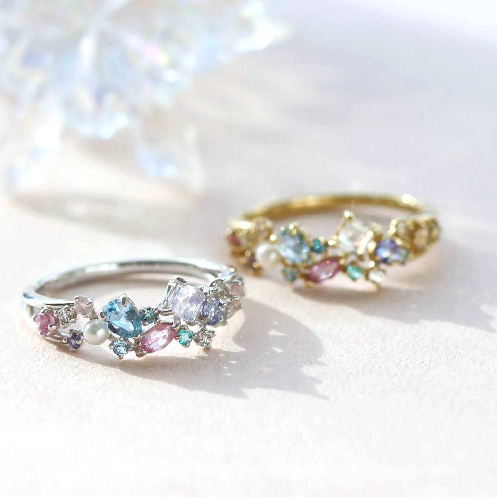 マルチカラー 宝石 | 指輪 (リング) ネックレス ピアス マルチカラー 宝石 | 指輪 (リング) ネックレス ピアス