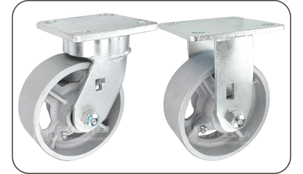 Heavy Duty Cast iron (semi-steel), high capacity, heat resistance, impact resistance