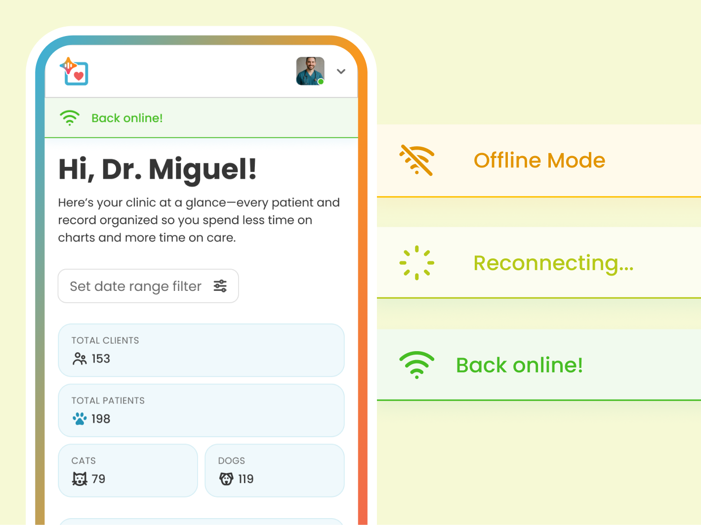 Works Offline in Low-Signal Areas