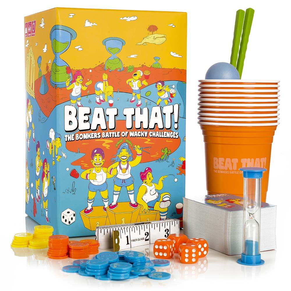 Beat That! party game box front