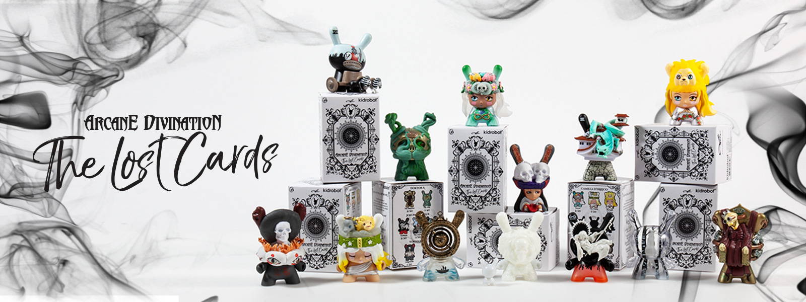 The World by Camilla d'Errico Arcane Divination The Lost Cards Dunny x Kidrobot 