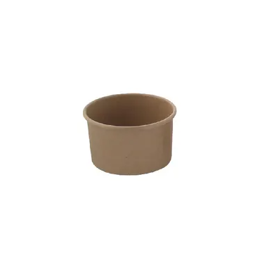 A kraft portion cup