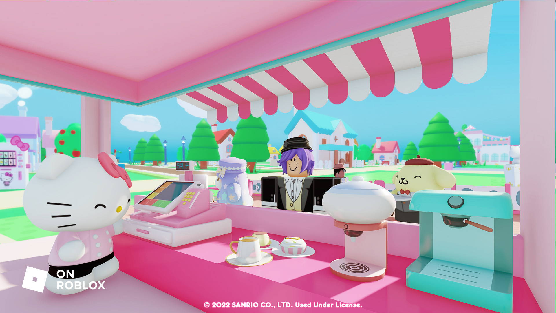 Hello kitty roblox HD wallpapers