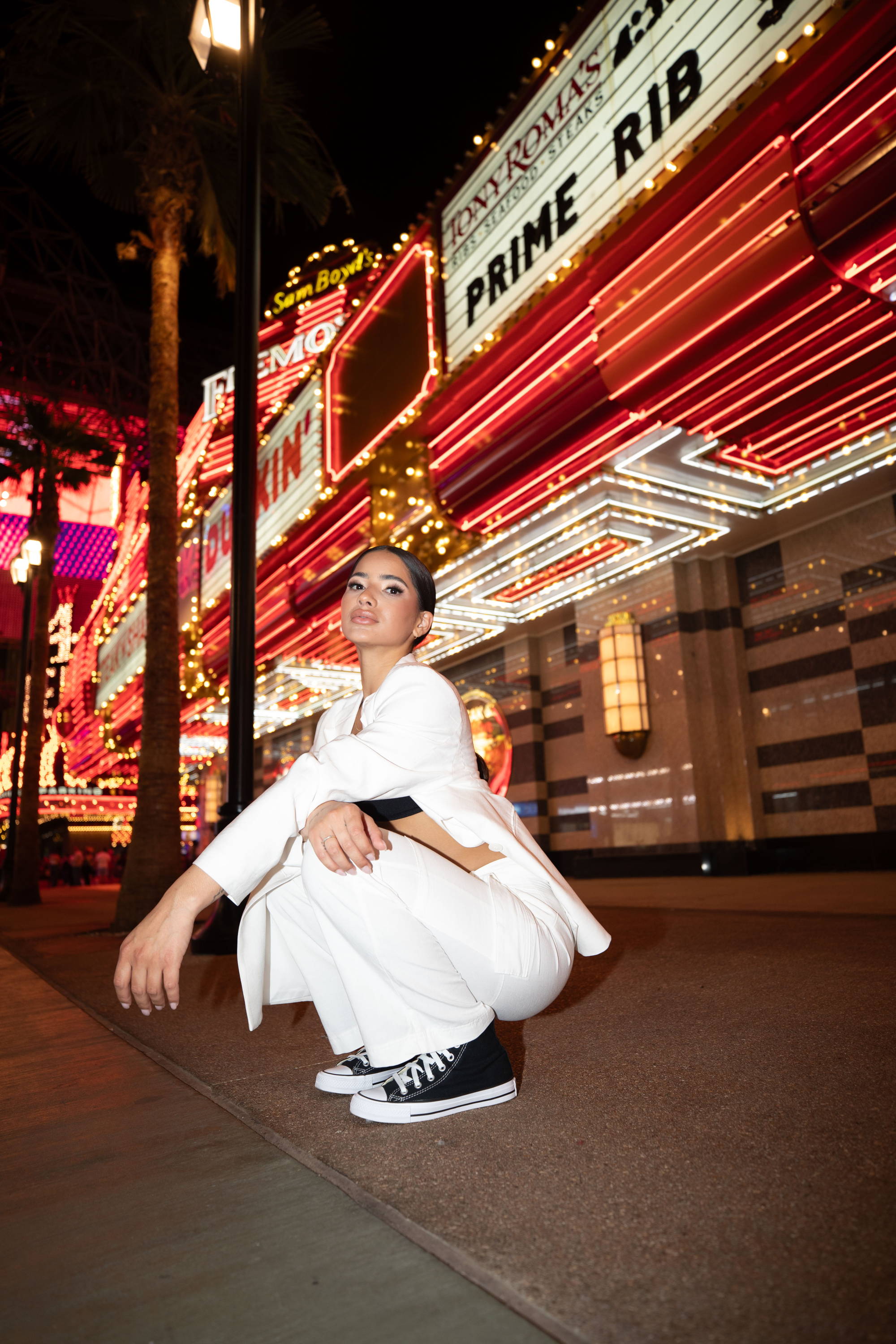 converse on female model