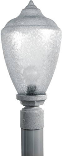 Wave Lighting S27TC Flame Tip Post Top in Greystone Everstone finish