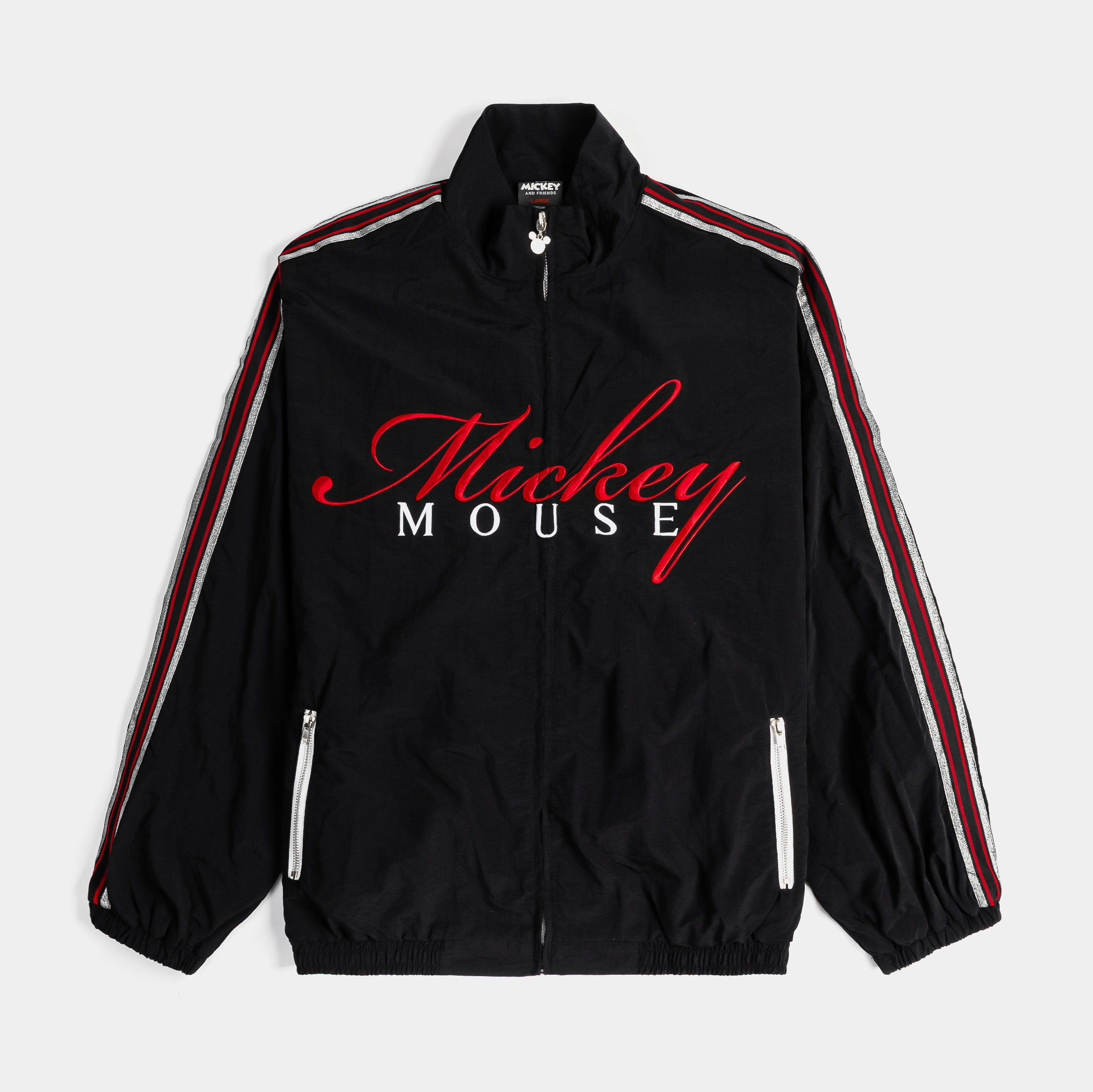 Black jacket with red 