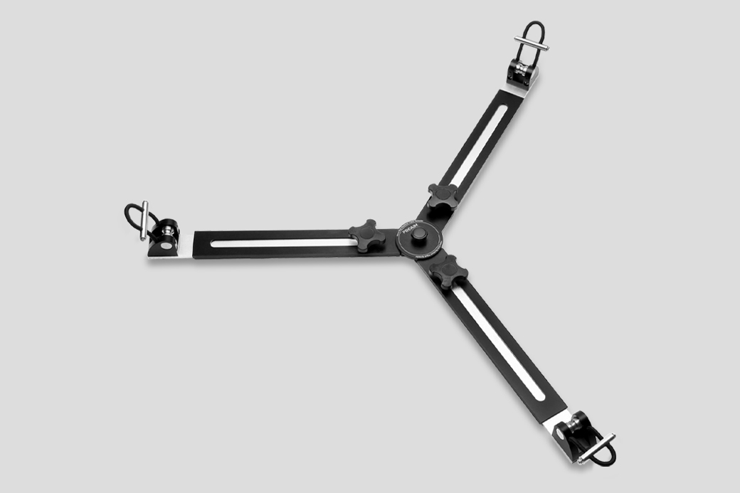 Proaim Heavy-Duty 150mm Tripod Stand with Spreader | Payload - 250kg / 551lb
