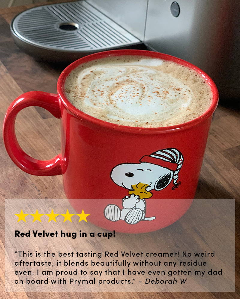 Prymal Red Velvet Sugar Free Coffee Creamer - Limited Time ...