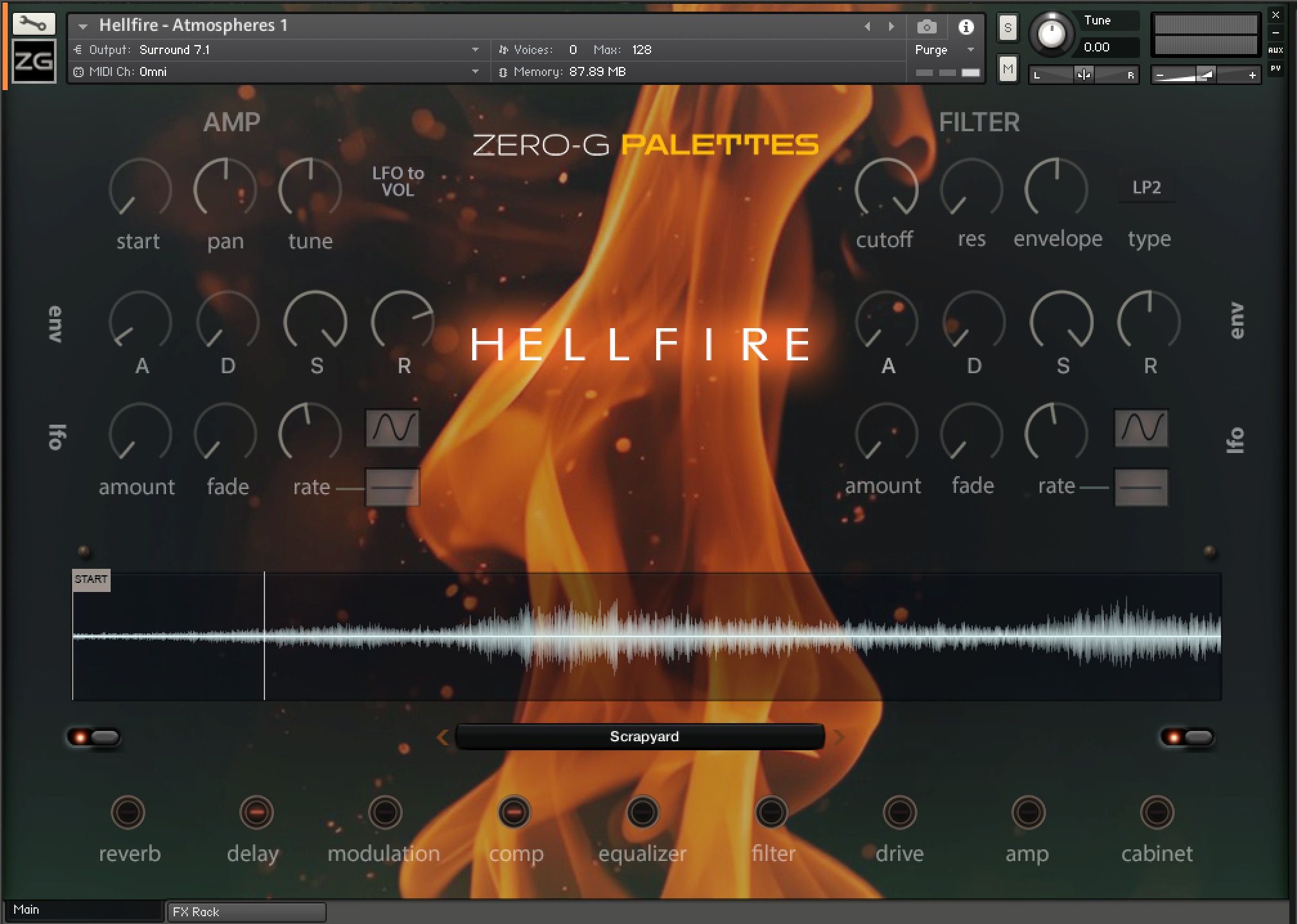 Zero-G Hellfire GUI