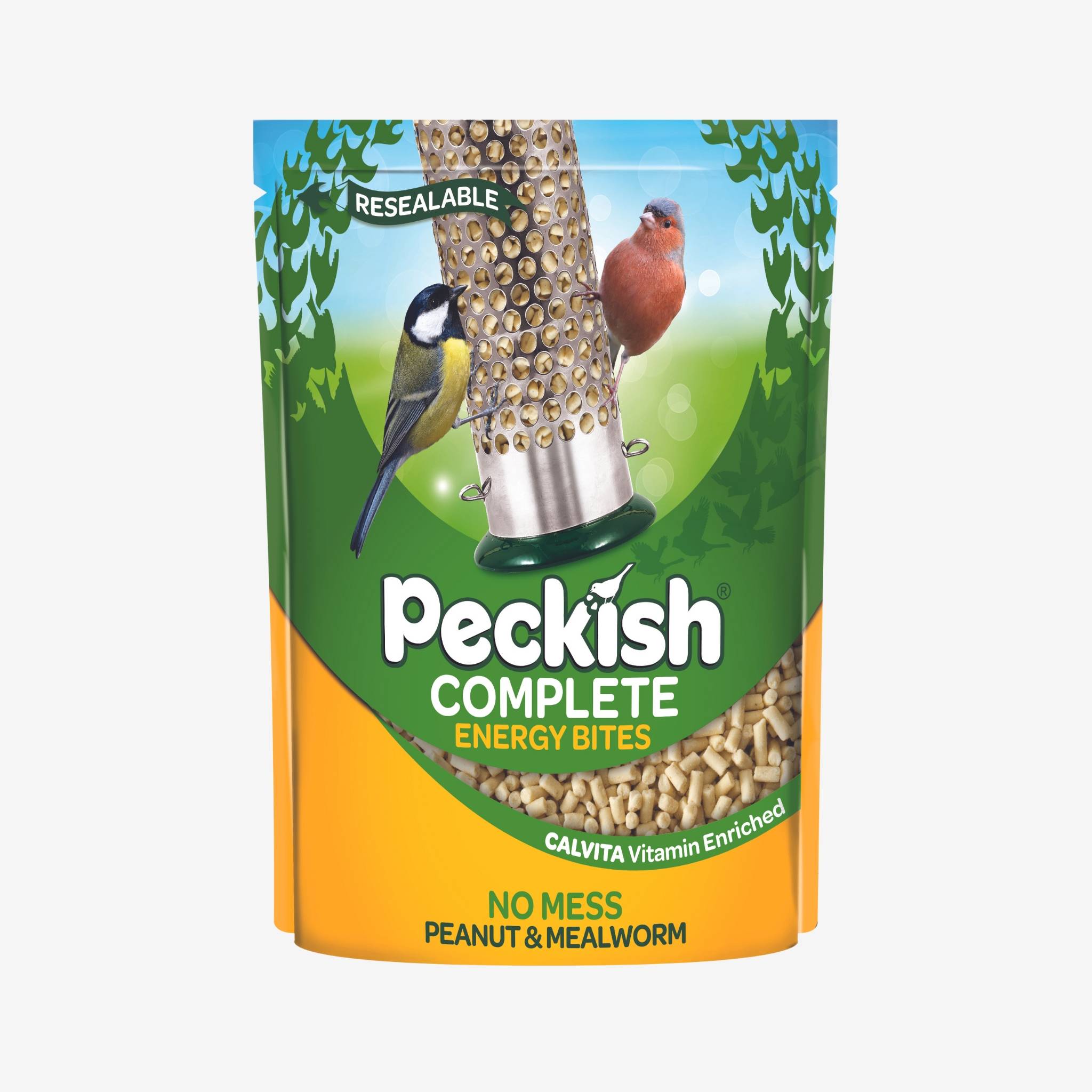 Peckish Complete Energy Bites in packaging