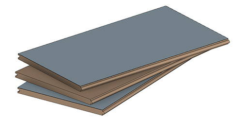 Mezzanine resin board flooring option.