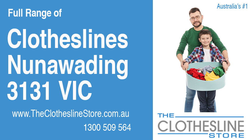 New Clotheslines in Nunawading Victoria 3131
