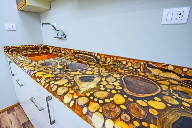 Liquid Glass® Epoxy - Super Deep Pour Epoxy Resin River Table