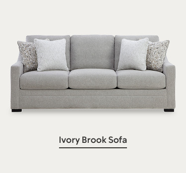 Ashley Exclusive Ivory Brook Sofa