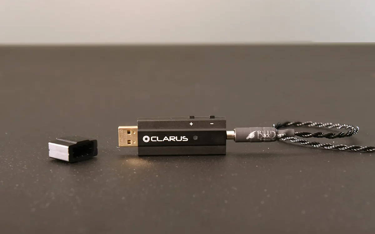 Clarus CODA DAC with Black Dragon Cable