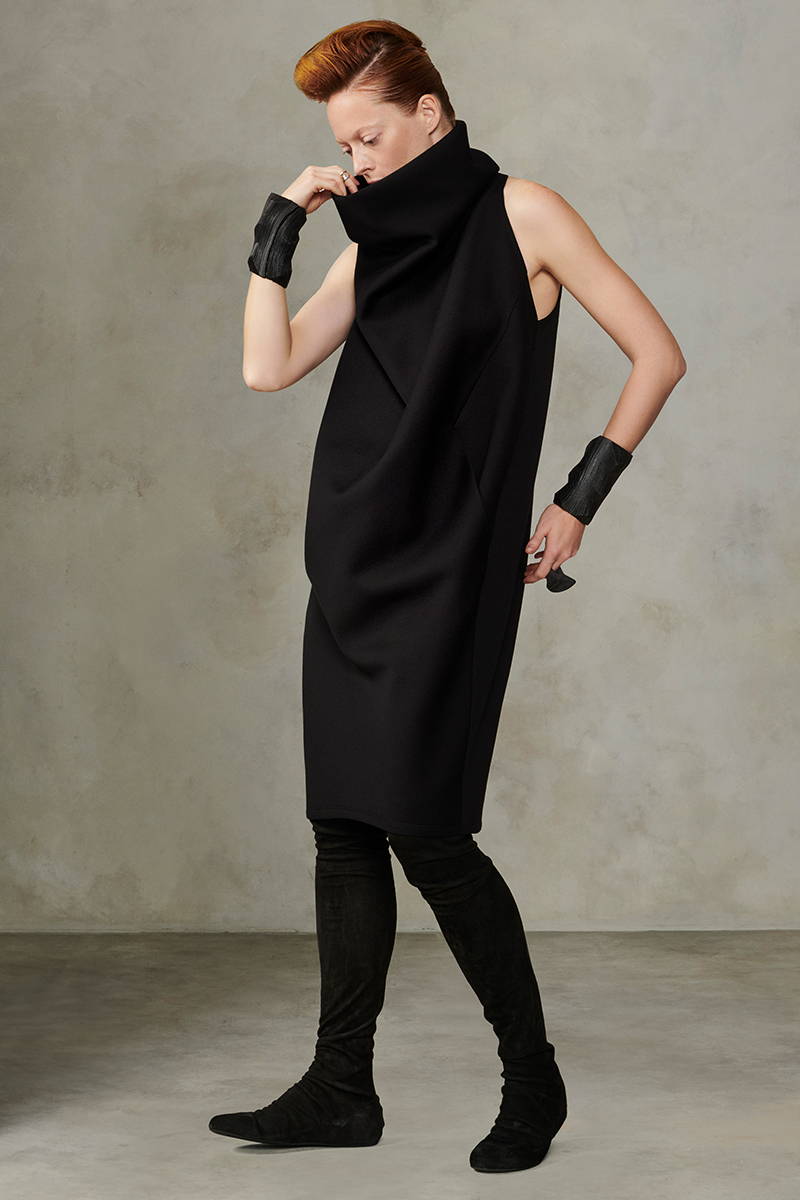 High Neck Dress