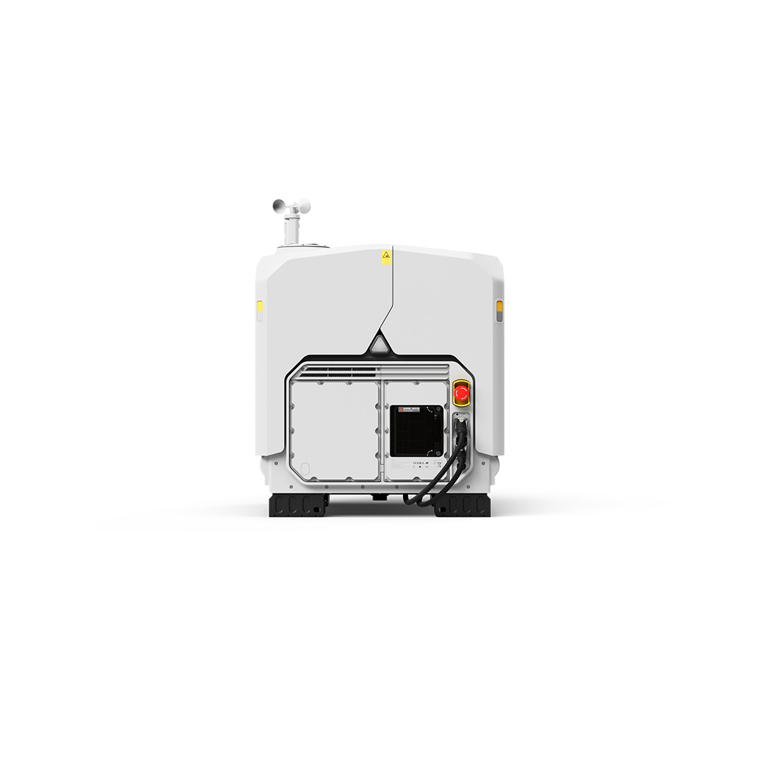 DJI Dock 4 side view against a white background