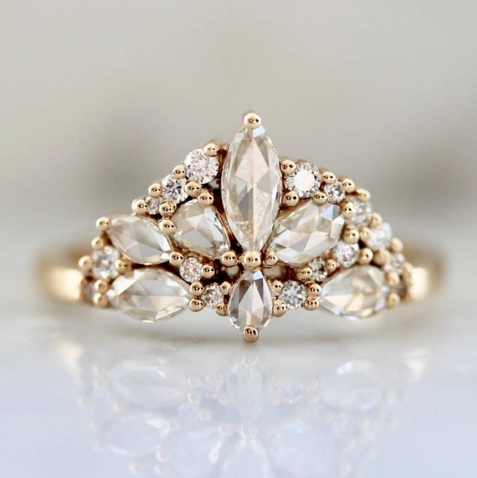 Rokosz Diamond Crown Ring
